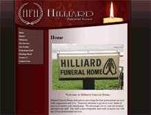 Tablet Screenshot of hilliardfh.com